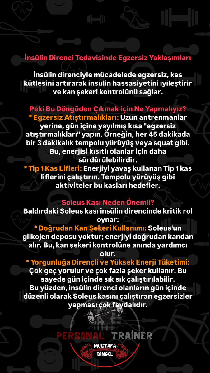 İnsülin Direncini Kırmak (Kısır Döngüden Kurtulmak) İçin Egzersiz Yöntemleri