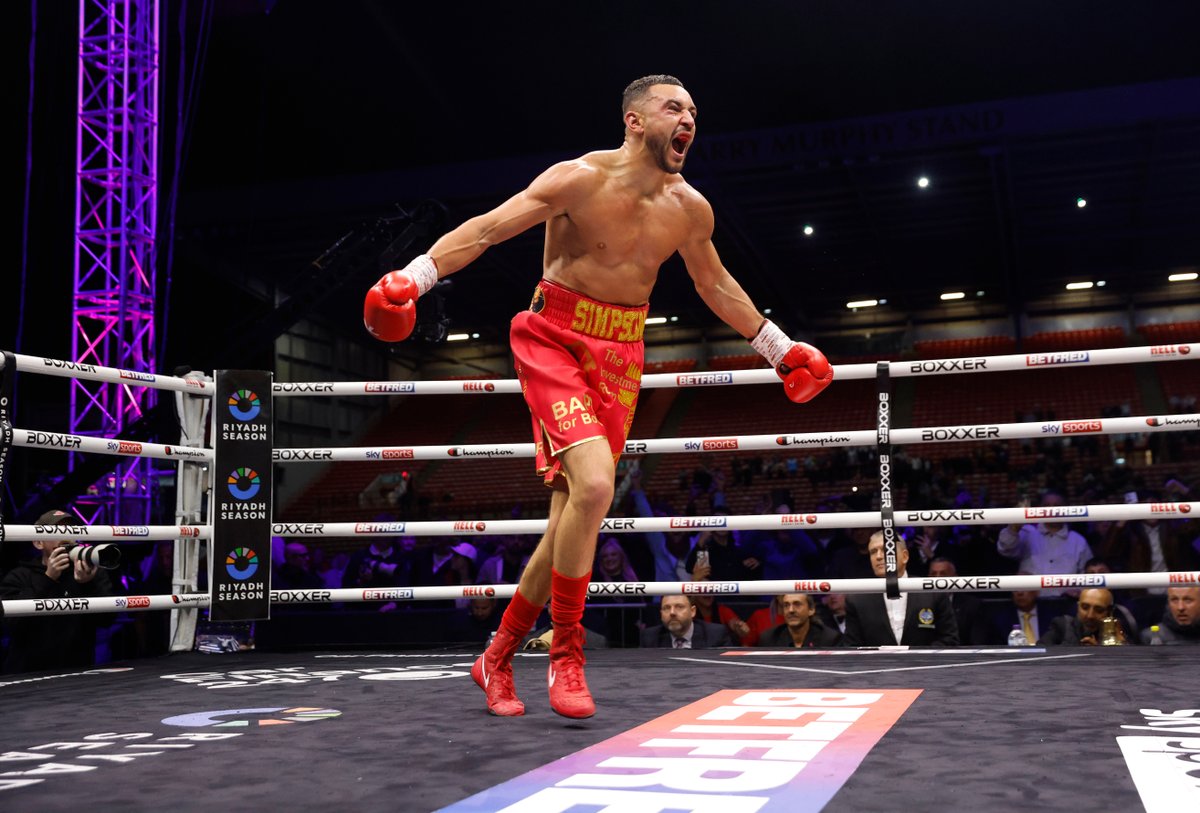About last night 🤩

Special scenes at Oakwell ❤️

<a href="/CallumSimpson9/">Callum Simpson</a> | <a href="/boxxer/">BOXXER</a> | <a href="/SkySportsBoxing/">Sky Sports Boxing</a>