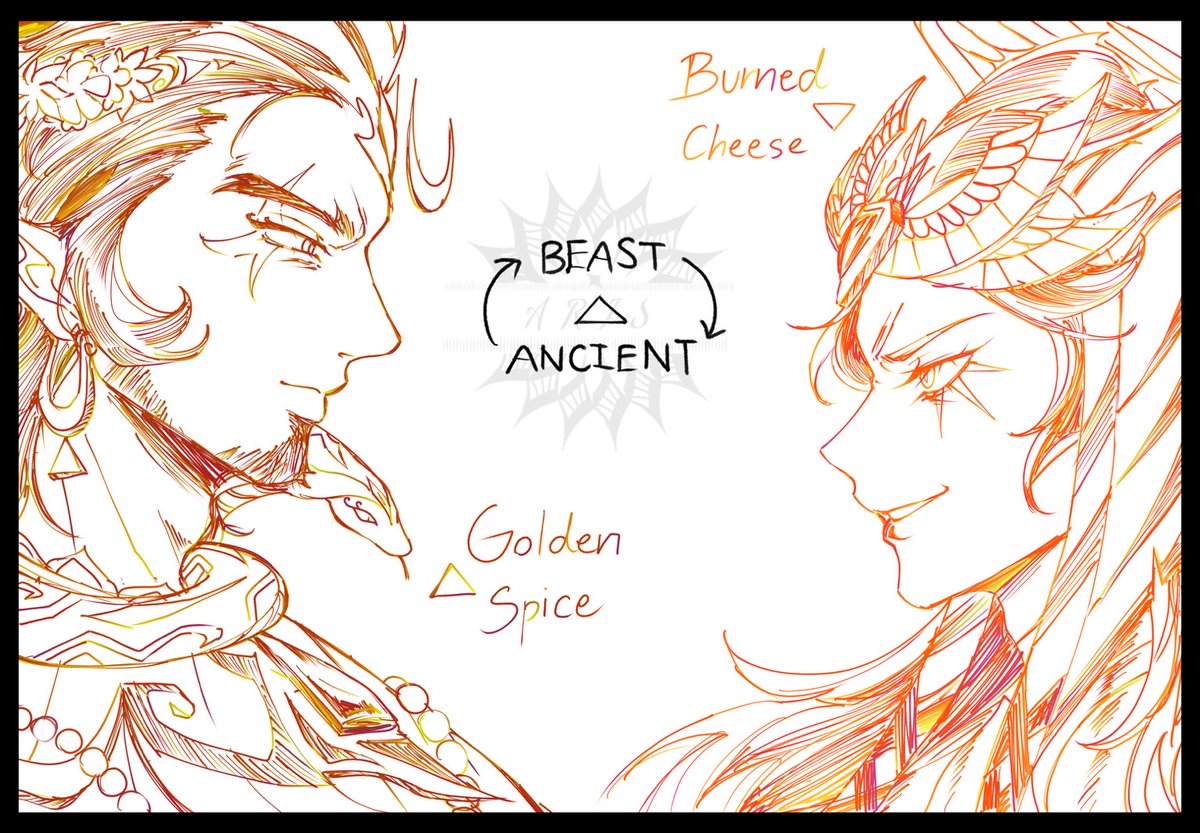 :)
#goldencheesecookie
#burningspicecookie
#cookierunkingdom
#cookierunkingdomfanart