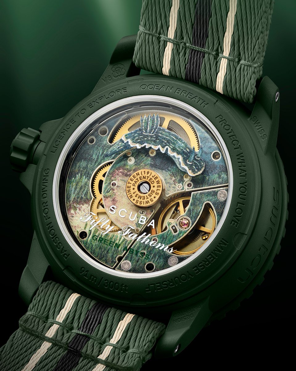 Because sometimes the best moments are uncharted! #ScubaFiftyFathoms #BlancpainxSwatch #Swatch

swat.ch/45M31fR