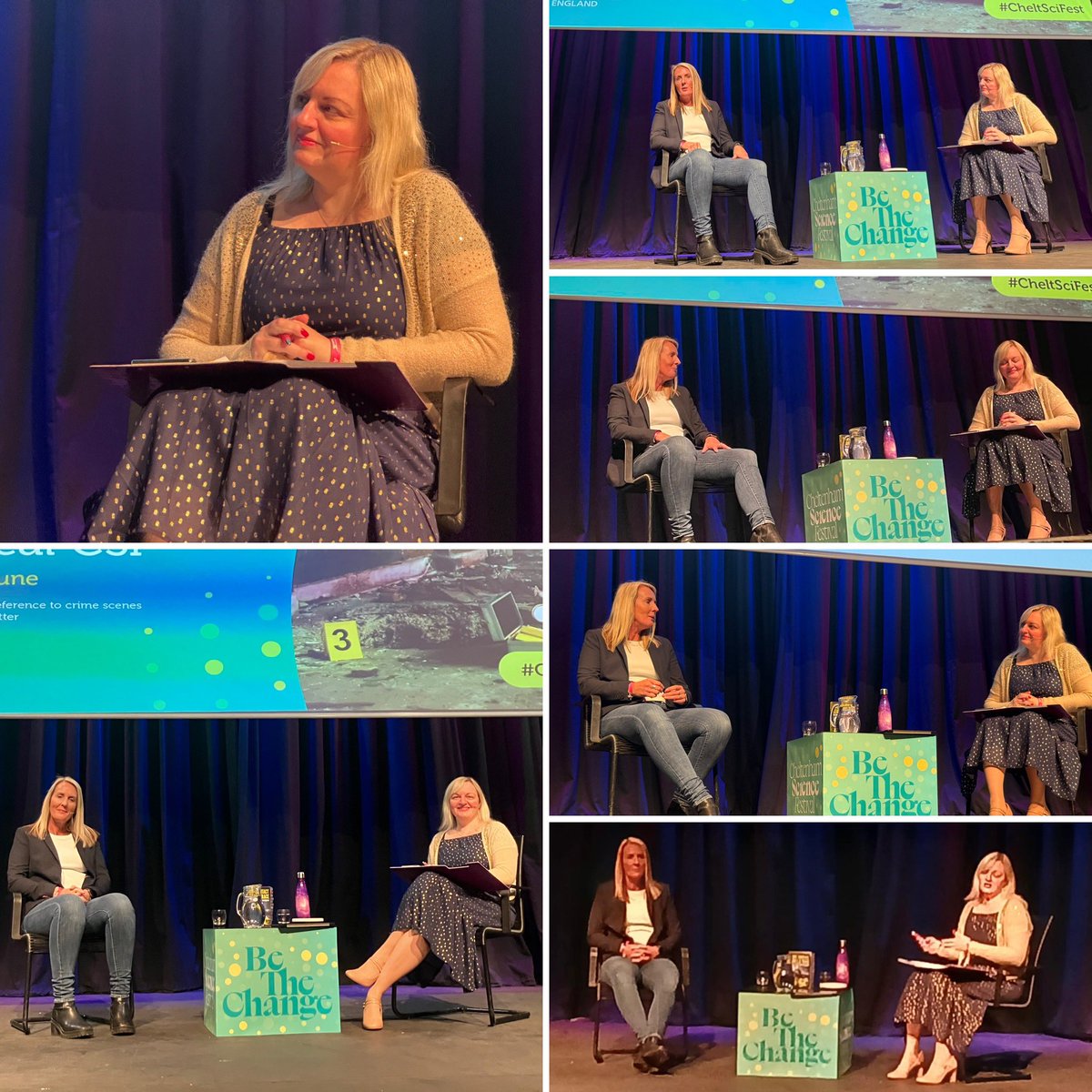 Jo Durrant (@jojo_durrant) on Twitter photo Last night I enjoyed a wonderful evening being in conversation with Jo Ward at <a href="/CheltSciFest/">CheltSciFest</a> <a href="/cheltfestivals/">Cheltenham Festivals</a> talking about what it’s really like to investigate crime scenes. A brilliant audience too.
Thanks <a href="/FilipBos_/">Filip 🇵🇱</a> & <a href="/PaulaWhitcher1/">Paula Whitcher</a> for some of the photos. Last night I enjoyed a wonderful evening being in conversation with Jo Ward at <a href="/CheltSciFest/">CheltSciFest</a> <a href="/cheltfestivals/">Cheltenham Festivals</a> talking about what it’s really like to investigate crime scenes. A brilliant audience too.
Thanks <a href="/FilipBos_/">Filip 🇵🇱</a> & <a href="/PaulaWhitcher1/">Paula Whitcher</a> for some of the photos.