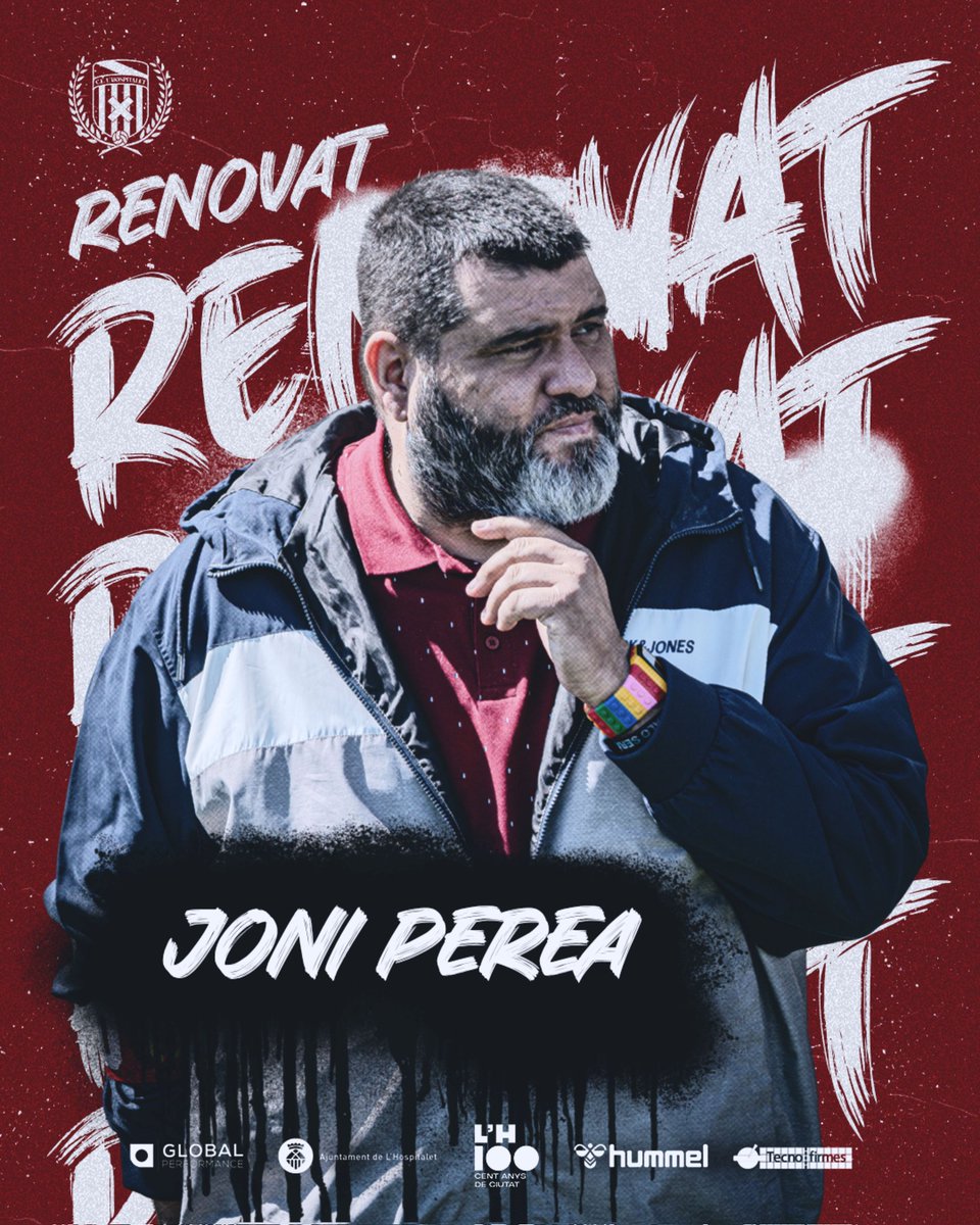 [RENOVACIÓ]

✍️ Mira quin diumenge més maco ens ha quedat! Més <a href="/JoniPerea/">Joni Perea</a>, més sentiment, més compromís, més braçalet, més delegat! 
🫂Gràcies, Joni! 

#CELH2526
