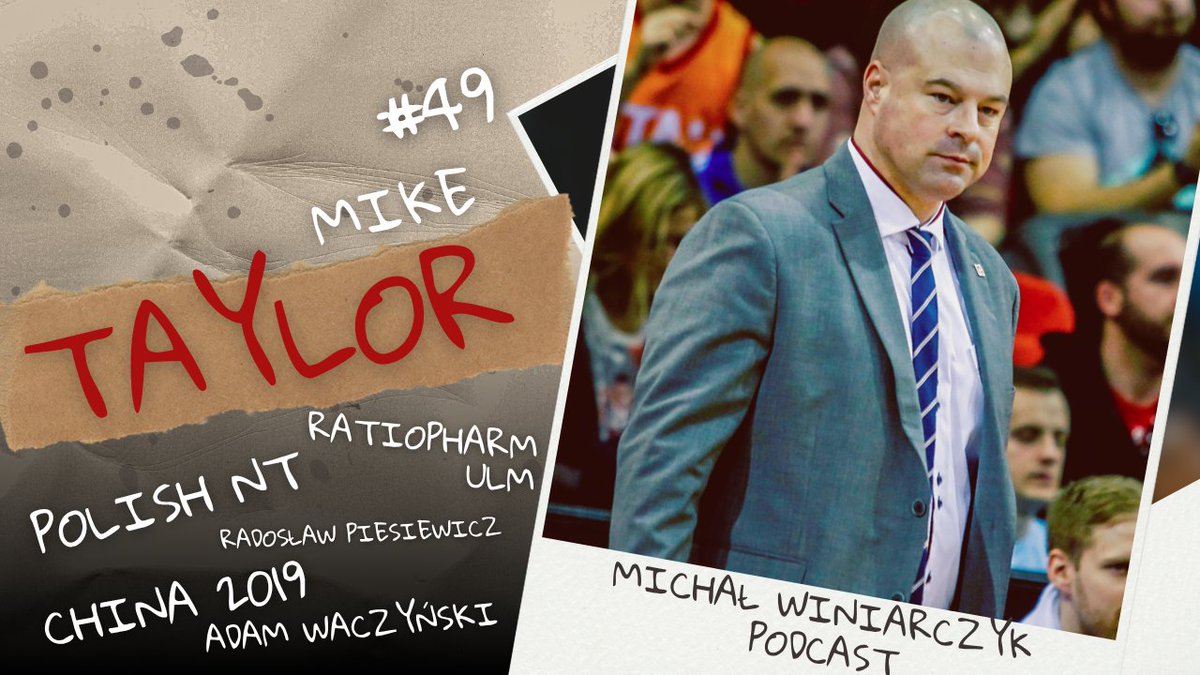 MichWiniarczyk's tweet image. Mike Taylor, były trener reprezentacji Polski koszykarzy, gościem MW Podcast.

▫️Budowa Ratiopharm Ulm
▫️Celtics, Nurse, Rondo
▫️@KoszKadra, MŚ 2019
▫️Slaughter, Ponitka
▫️Konflikt z Waczyńskim, Piesiewicz, Gortat
i inne tematy.

Zapraszam na długą rozmowę🔽

#plkpl #koszkadra