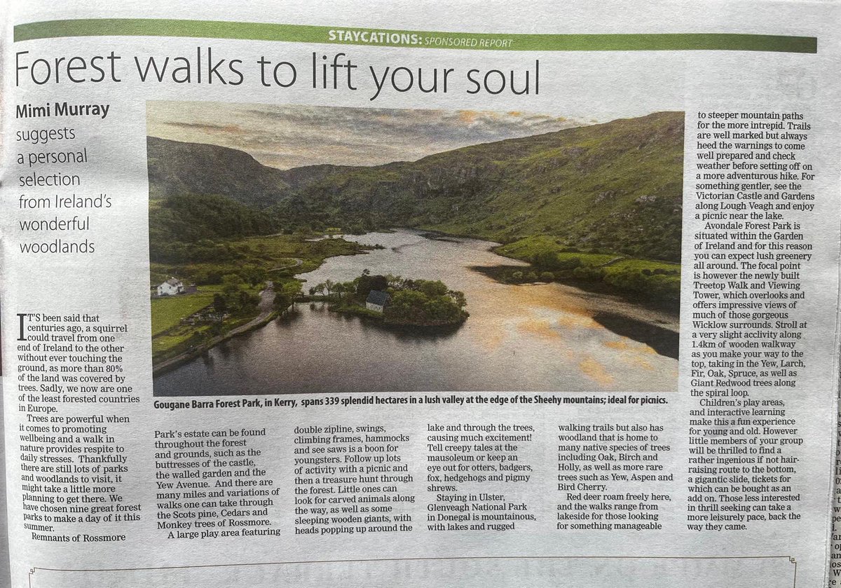 Gougane Barra Hotel (@gouganebarra) on Twitter photo Thank you <a href="/irishexaminer/">Irish Examiner</a> for adding <a href="/CoillteOutdoors/">Coillte</a> Gougane Barra 
Looks great! Thank you <a href="/irishexaminer/">Irish Examiner</a> for adding <a href="/CoillteOutdoors/">Coillte</a> Gougane Barra 
Looks great!