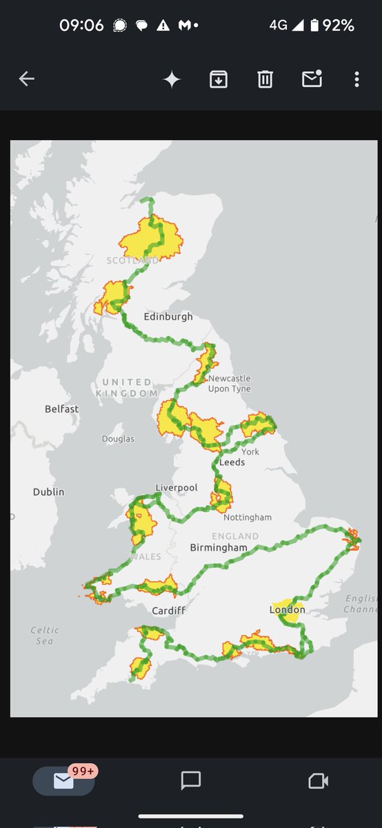 DanRavenEllison's tweet photo. Doing three legs of the #SlowWays #NationalParksTrail challenge today - #Windermere to #Kendal! ❤️ 

The goal is to hike and check the trail before the end of June.

Up for doing a bit!?
https://t.co/EvLrN2khV6 🐌✴️ https://t.co/s41Liw4ssr