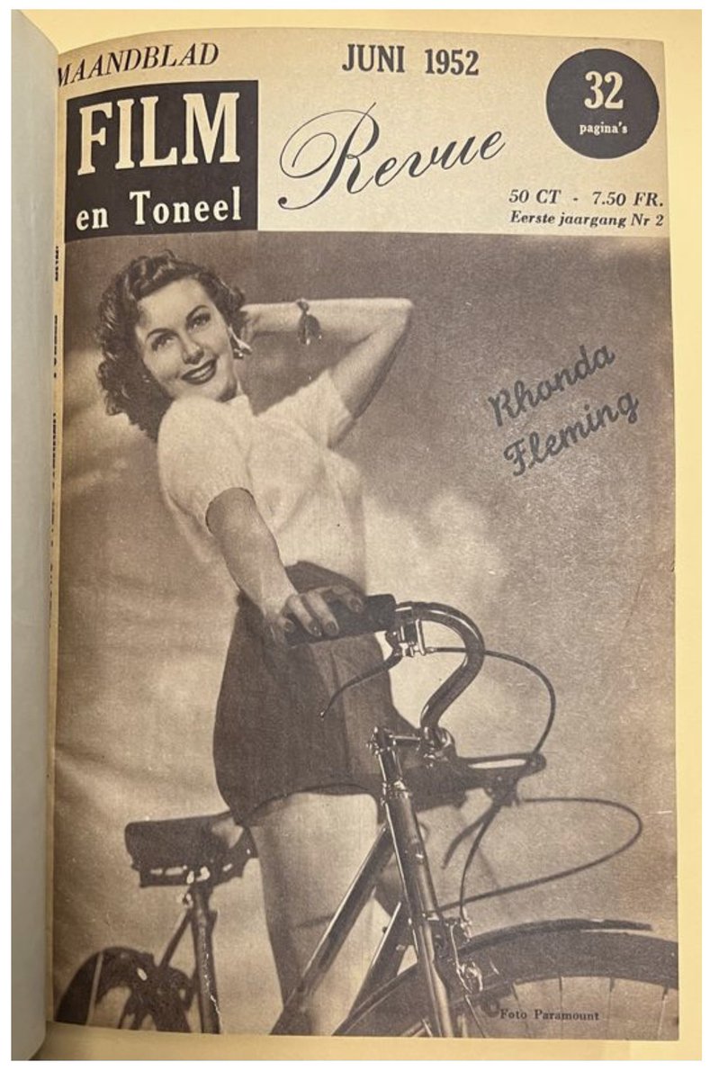 We hebben veel unieke stukken, maar soms hebben we iets waarvan er veel gemaakt zijn maar waarvan er geen andere exemplaren meer bekend zijn, zoals deze ingebonden delen van Film en Toneel Revue. Met dank aan een belangrijk artikel van <a href="/Thunnisvanoort/">Thunnis van Oort</a> in <a href="/TMG_twit/">TMG Journal for Media History</a> 2010