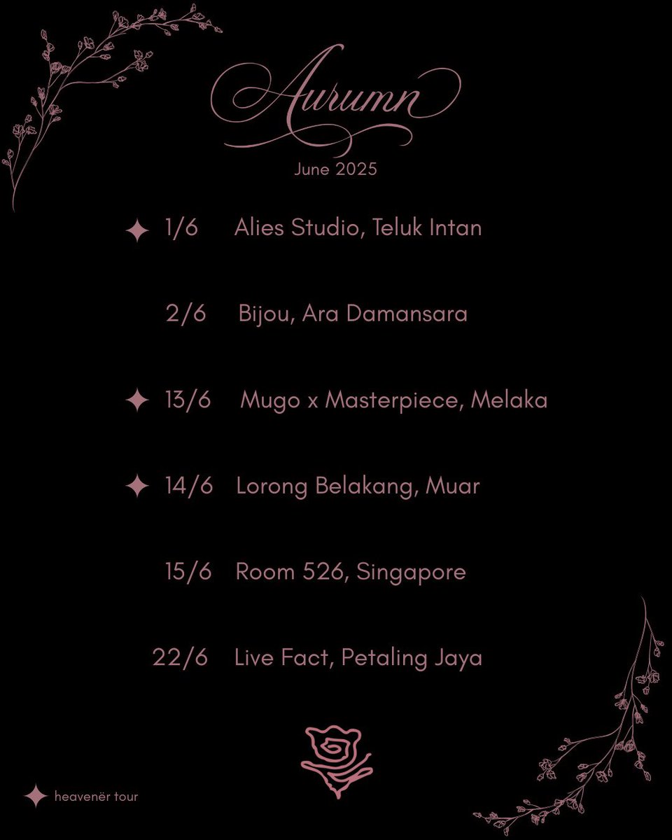 aurumnmurua's tweet photo. 6 dates in the month of June 🫶🥀 https://t.co/CsSSQ6ORhz