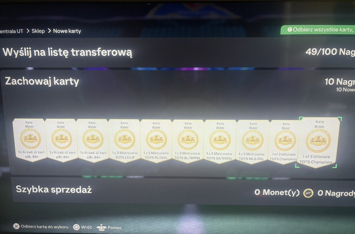 Kacper1751310's tweet photo. These are my rewards for the best Fut Champions this year. I got 9-6, and this is my best balance this year so I am very satisfied. The rewards were great I got a tradeable Tah 97 for 450 k coins.
#EAFC25 #fc25 #futchampions #redpicks #picks #Ultimate #ea #ea25 #TOTS #tots https://t.co/Rob7PDnrIg