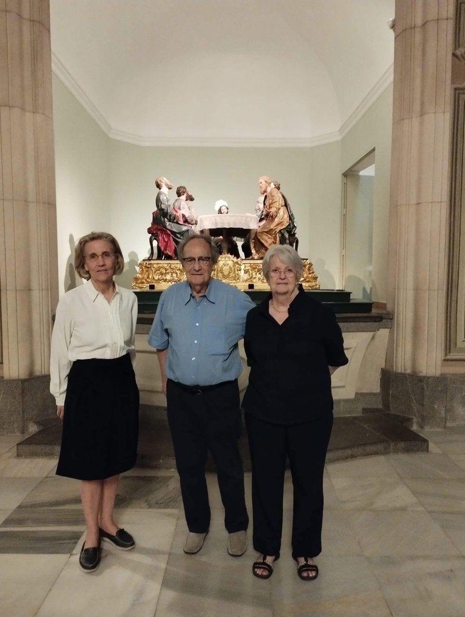 VISITAS | Visita del historiador e hispanista francés Bernard Vincent, doctor Honoris Causa por varias universidades, con su mujer la medievalista Mireille Vincent-Cassy y la profesora Concepción de la Peña Velasco.