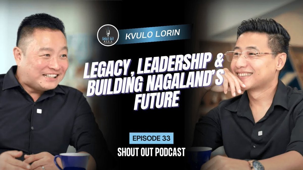 peseyie's tweet photo. Join us for this in-depth and insightful episode of the Shout Out Podcast, featuring the journey of Kvulo Lorin, a multifaceted leader shaping Nagaland’s educational, industrial, and entrepreneurial landscape. 
Whether you're a student, entrepreneur, policymaker, or simply curious about the movers and builders from Nagaland, this episode has much to offer.

https://t.co/TT3P0mrCQ5