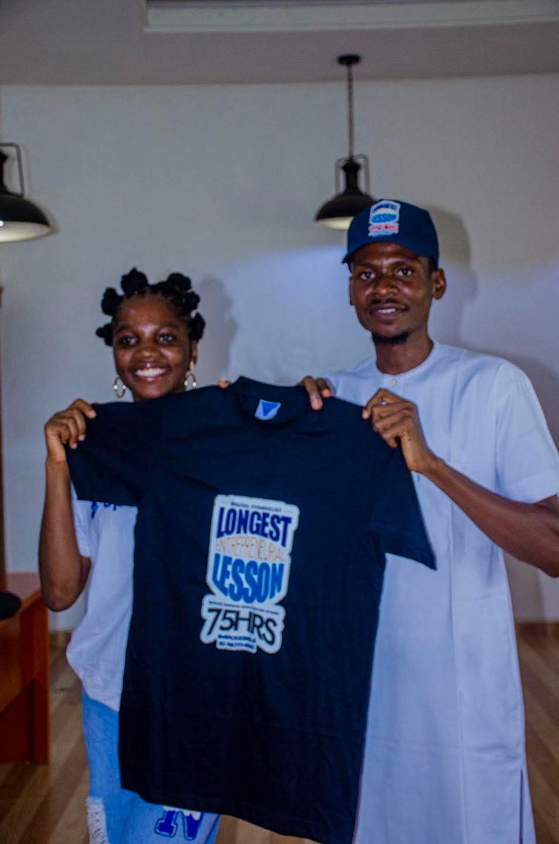 He’s aiming for a Guinness World Record with the Longest Entrepreneurial Lesson – 75 Hours of non-stop learning, sharing, and impact!

At Skyhub Nigeria, we’re proud to support initiatives like this that spark innovation, empower minds, and put Benue on the global map.