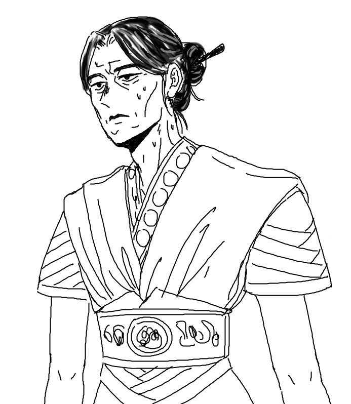 그렇게 그린 비녀 서교주님