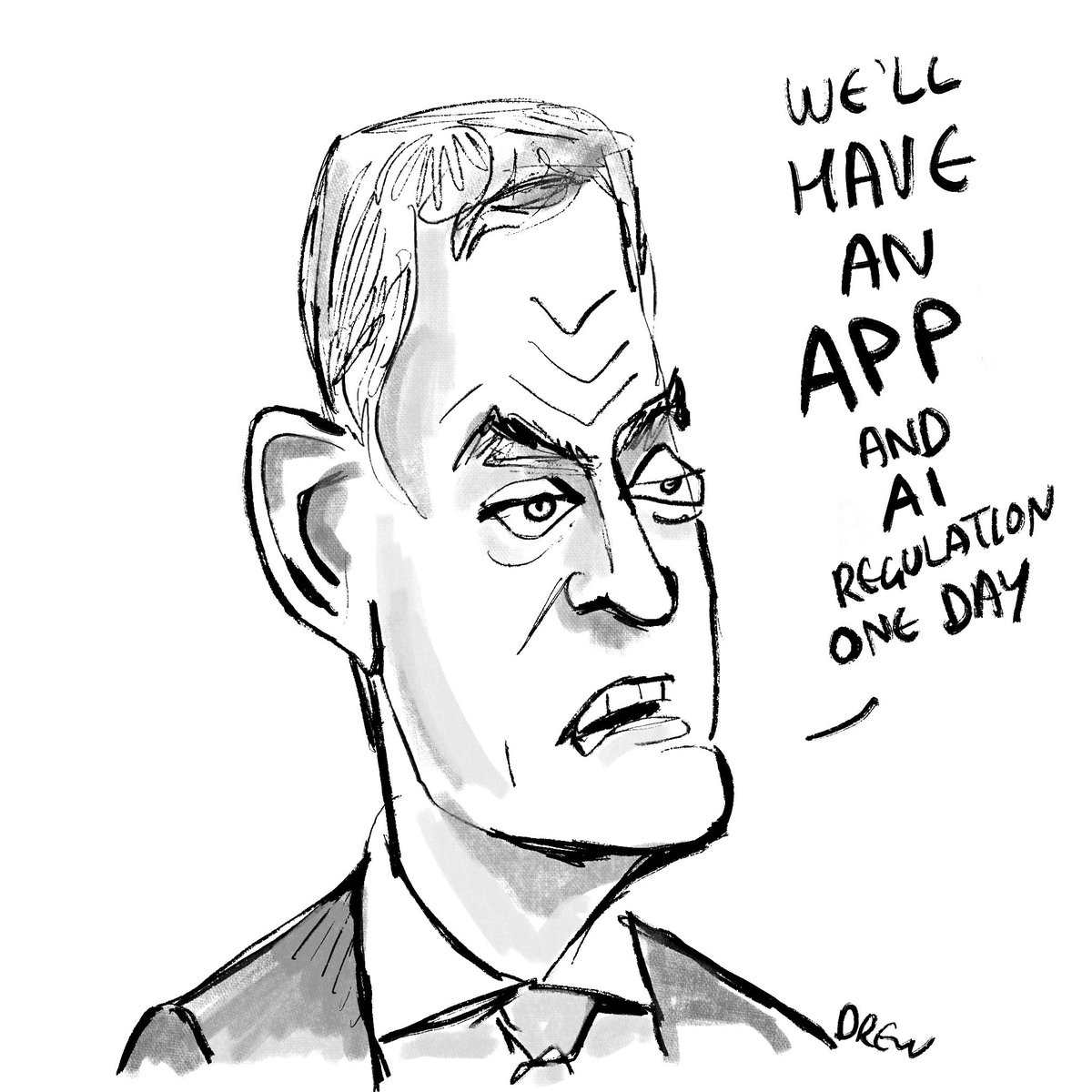 Peter Kyle is on #bbclaurak saying they’ll be a gov app and AI regulation that balances creatives and AI some day (will believe it when I see it). A #sketch