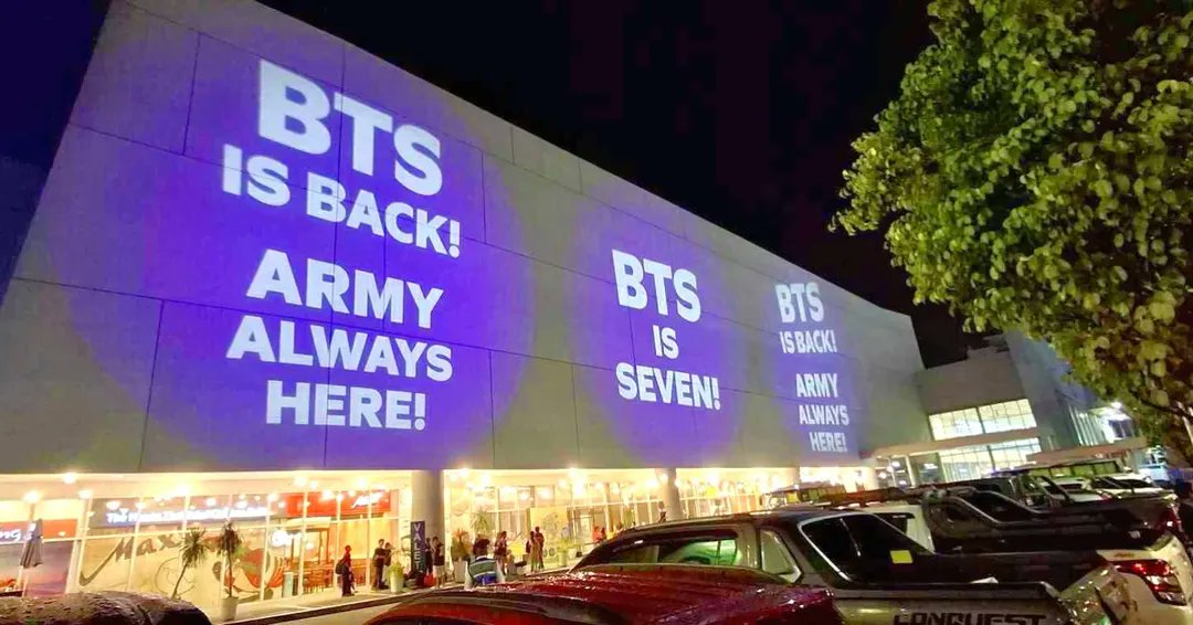 BTS                   BTS              ARMY
IS BACK        IS SEVEN    ALWAYS
                                                  HERE