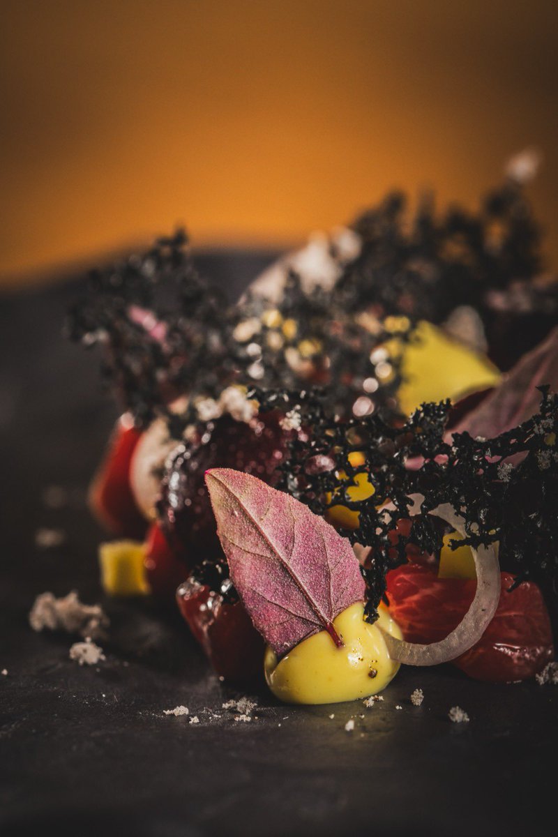 // RUBY RED DEVON // pablo beetroot, mustard and shallot…

#MICHELINGBI25 #ThreeMICHELINStar25 #MICHELINGreenStar #sustainablegastronomy