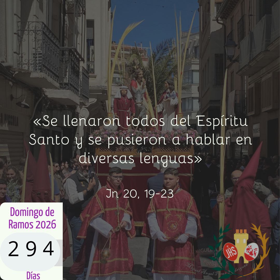 #EvangeliodelDomingo #294dias

¡Feliz Pentecostés! 

«Se llenaron todos del Espíritu Santo y se pusieron a hablar en diversas lenguas»

San Juan 20, 19-23

dominicos.org/predicacion/ev…
