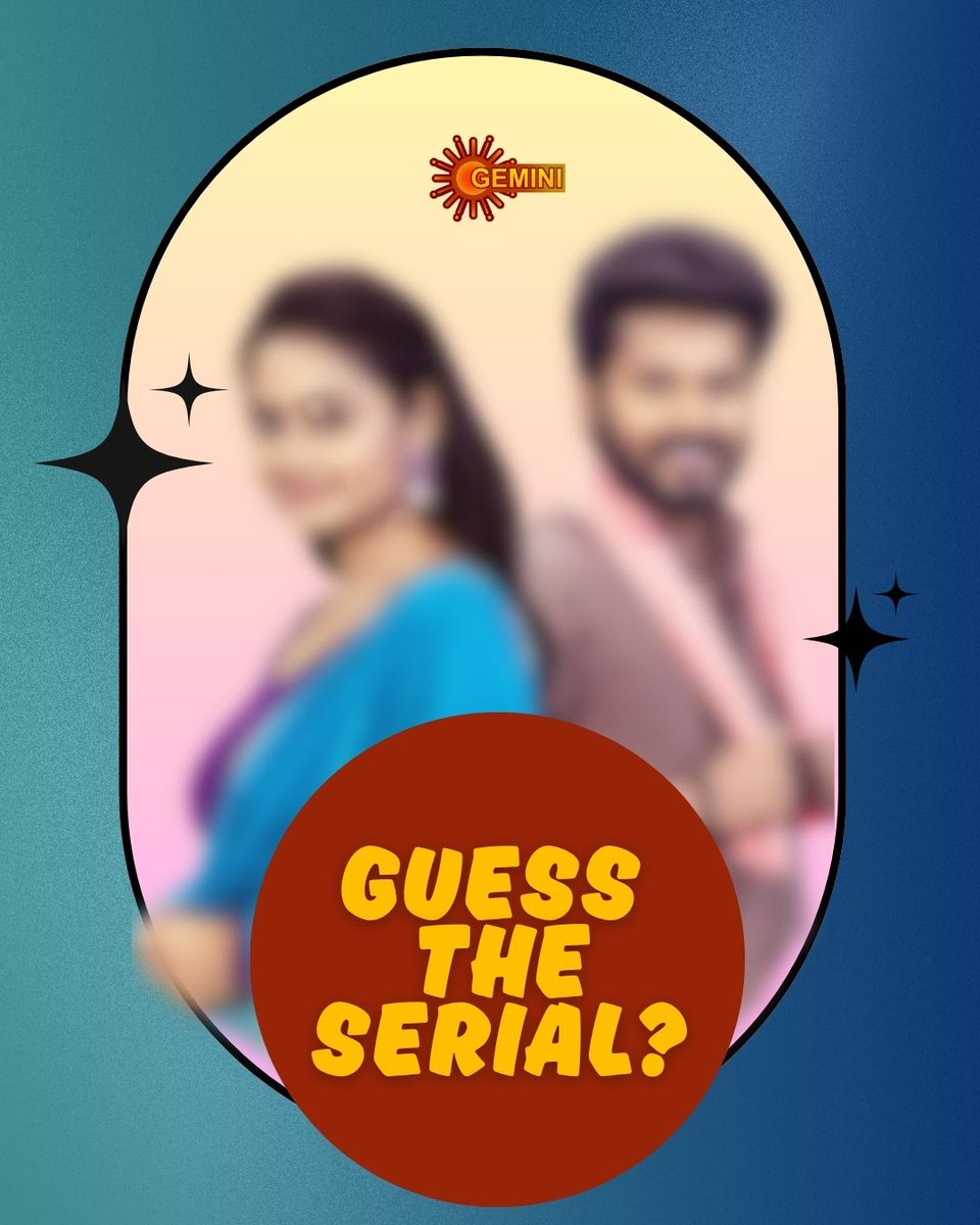 GeminiTV's tweet image. Wrong answers tho guess cheyandi! Appude kada asalina kickuuu!

#Guessthenames #comehometogemini #geminitv #geminitvserials