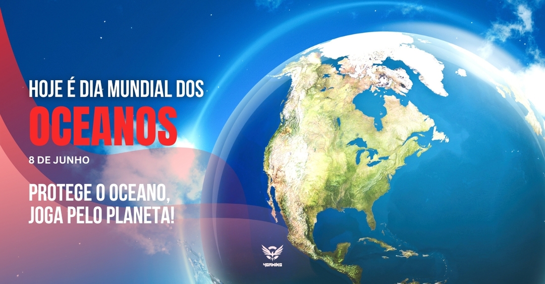 🌊🎮 Protege o oceano, joga pelo planeta.

O oceano é o maior “mapa” do planeta, cheio de vida, recursos e beleza — mas também é o mais afetado pela poluição e pelo desperdício.

🌍 Porque aqui não há botão de reset.

#4Gaming #DiaMundialDosOceanos #JogaPeloPlaneta