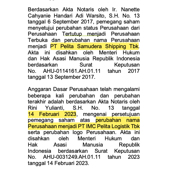 Si Dongok nyebar Hoax lagi.. JKW itu singkatan Jasa Konstruksi Wisma.. anak usaha dari PT Pelita Samudra Shipping Tbk dgn kode saham PSSI