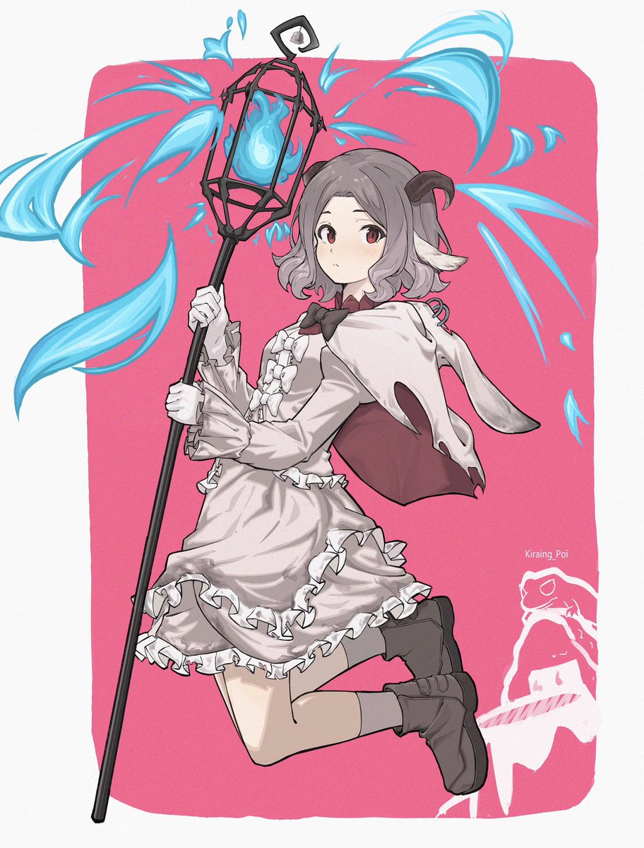 Kiraing_poi's tweet image. 死灵法师 #ガルクラ