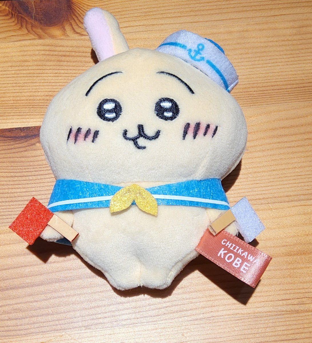 happykatashimon's tweet photo. やっと入手できたーーーー！
ふわふわしてて、お気に入りです❗

#ちいかわ https://t.co/81Nb7QXkyc