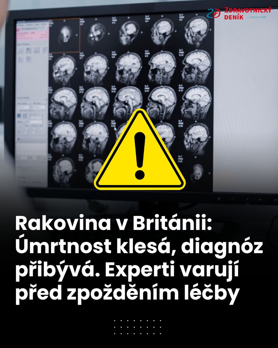 Britská onkologie zažívá zlatý věk: zdravotnickydenik.cz/2025/06/rakovi…