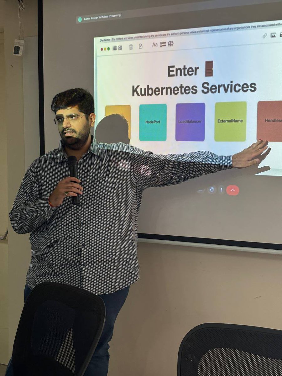 Anmol Krishan Sachdeva 🎤🗣 | #KubeCon #EuroPython tweet media