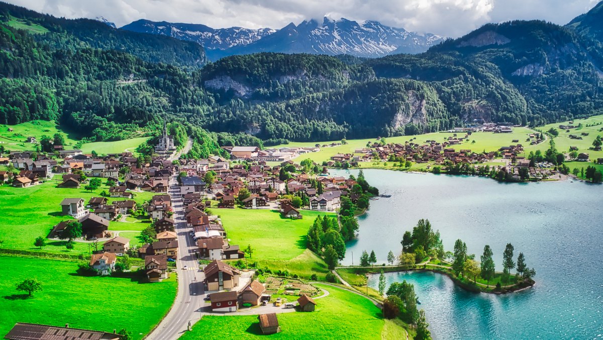 Lungern Village, Switzerland