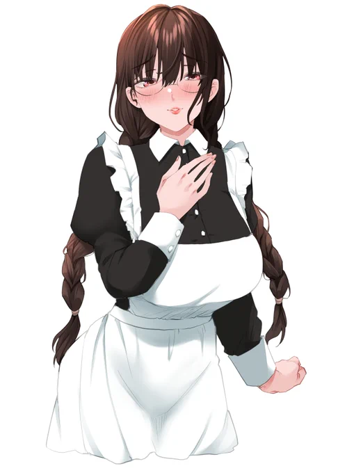 学校では陰キャな委員長が僕の前だけでは… (メガネありなしどっちがいいだろう