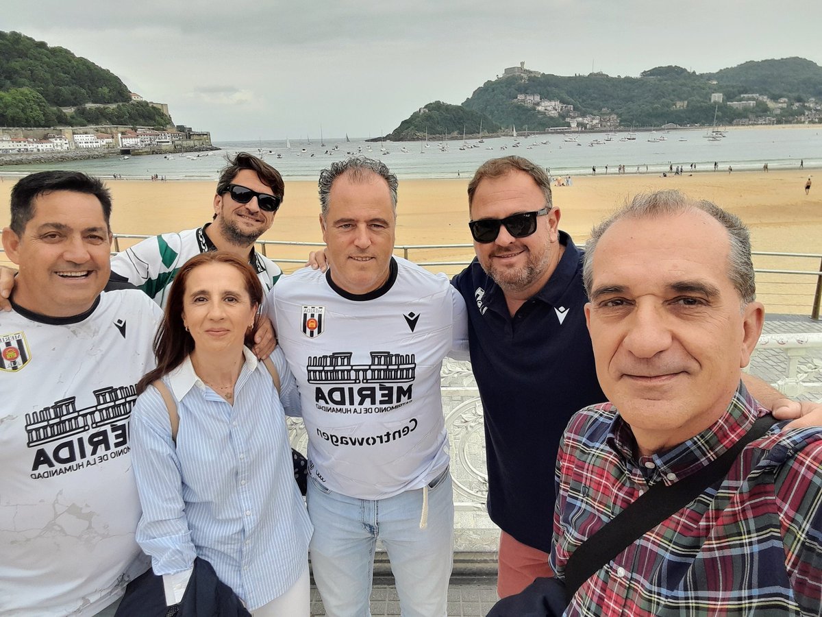 El paseo de la Concha es un buen lugar para encontrarse con viajeros romanos.
El <a href="/Merida_AD/">A.D. Mérida</a> tendrá mucho apoyo en Zubieta.