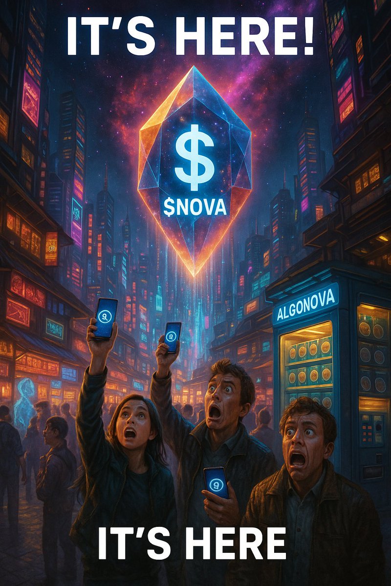 Will there be rewards for $NOVA holders?
Absolutely. But it’s a surprise 👀
Hold tight, because what’s coming will shock you.

$NOVA isn’t alone — it’s backed by the world. 🌍🚀
#AlgoFam #NOVA #HoldAndSee