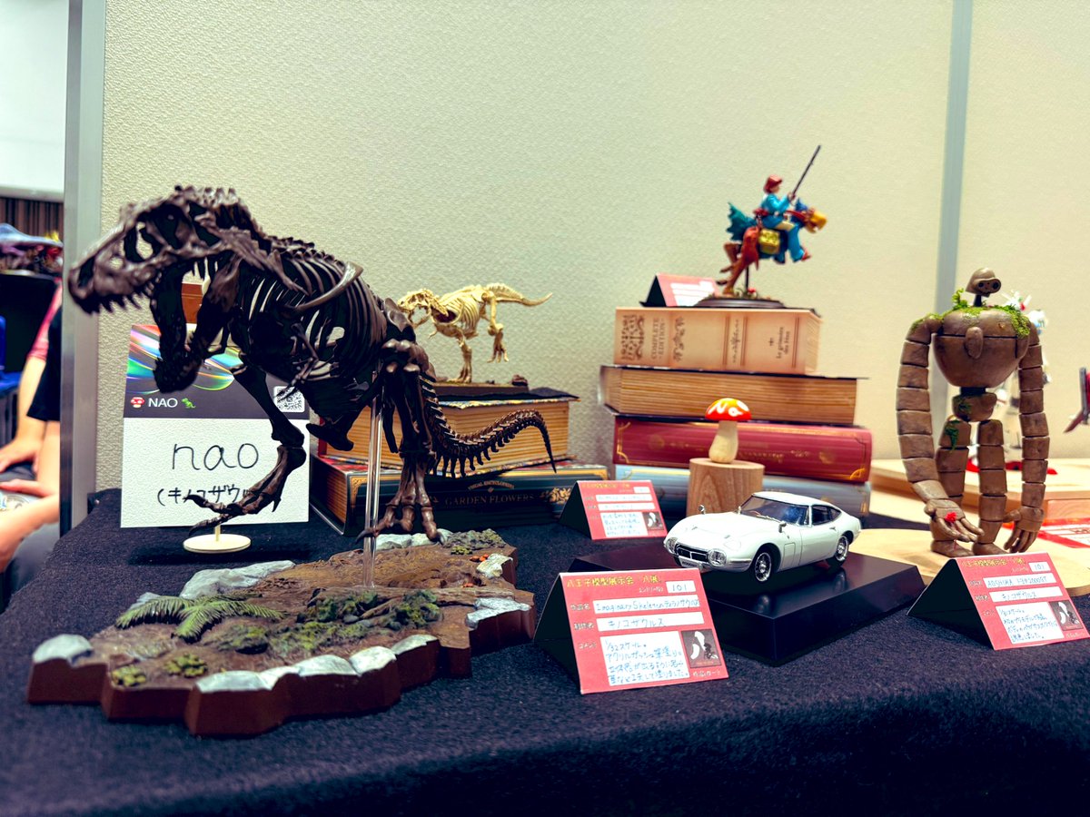 八展、無事に終了しました！
運営の皆様、モデラーの皆様、ご来場の皆様のおかげで2日間、楽しく過ごすことができました。
いろんな方とお話しができて嬉しかったです！ありがとうございました✨
#八展
#八展2025