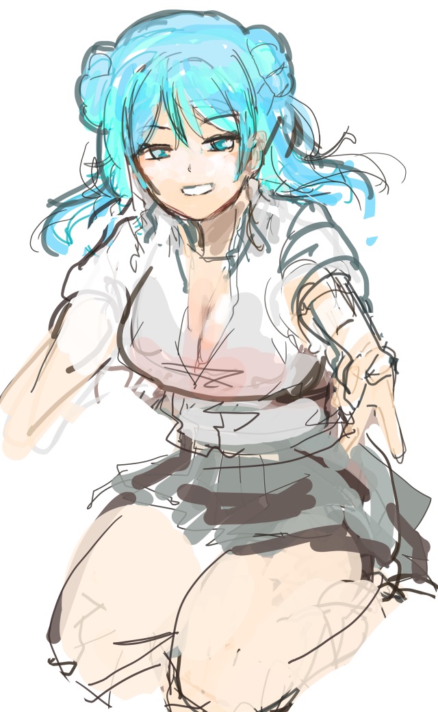 どうしよう……めっちゃカワイないですか?
ここからパンチラを入れられるか否か、そこが問題だ……(そうかよ) 