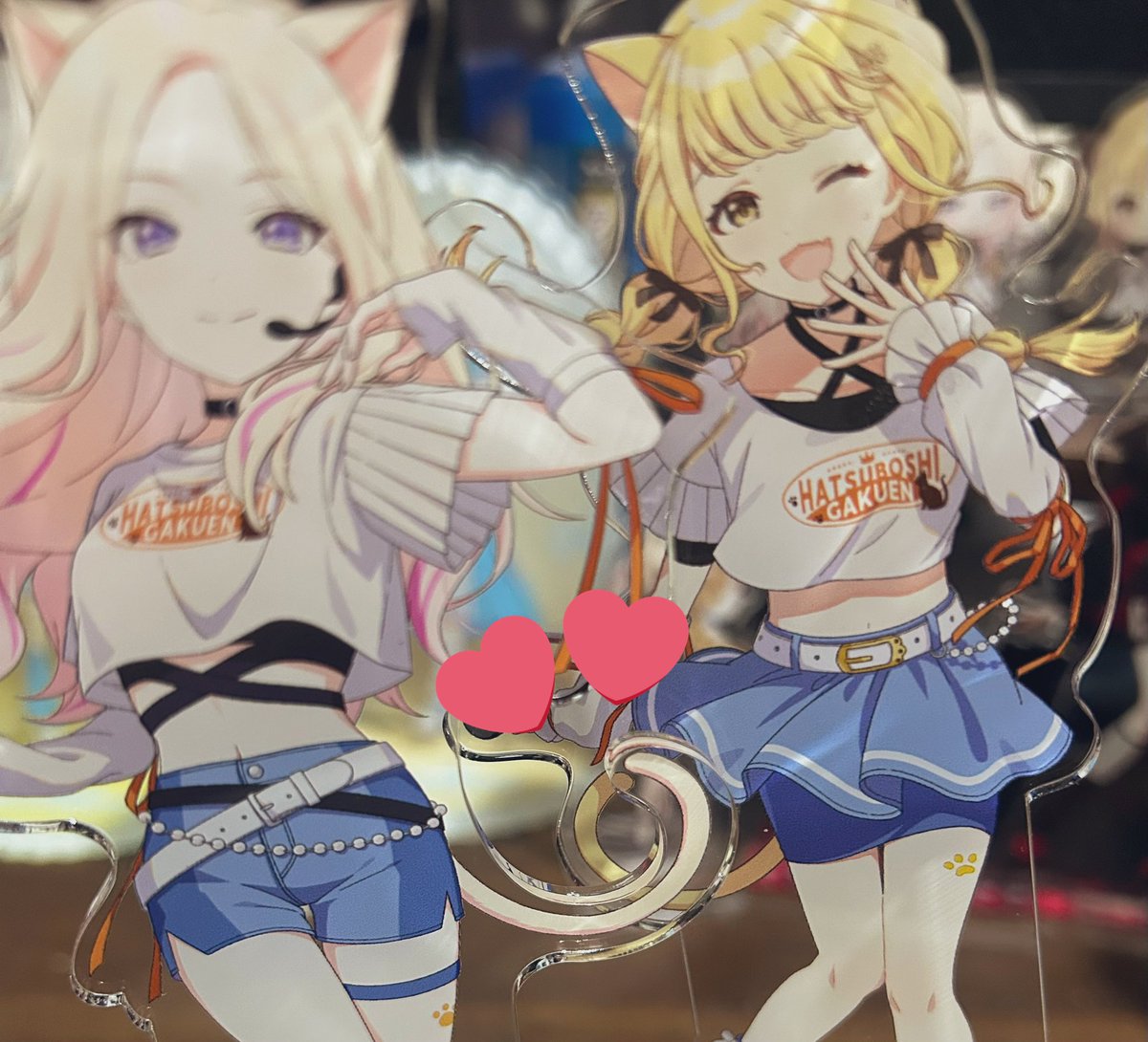 再販でまねきねこアクスタを得たことで、夢が、現実に……、、、、、、、、、♡♡♡