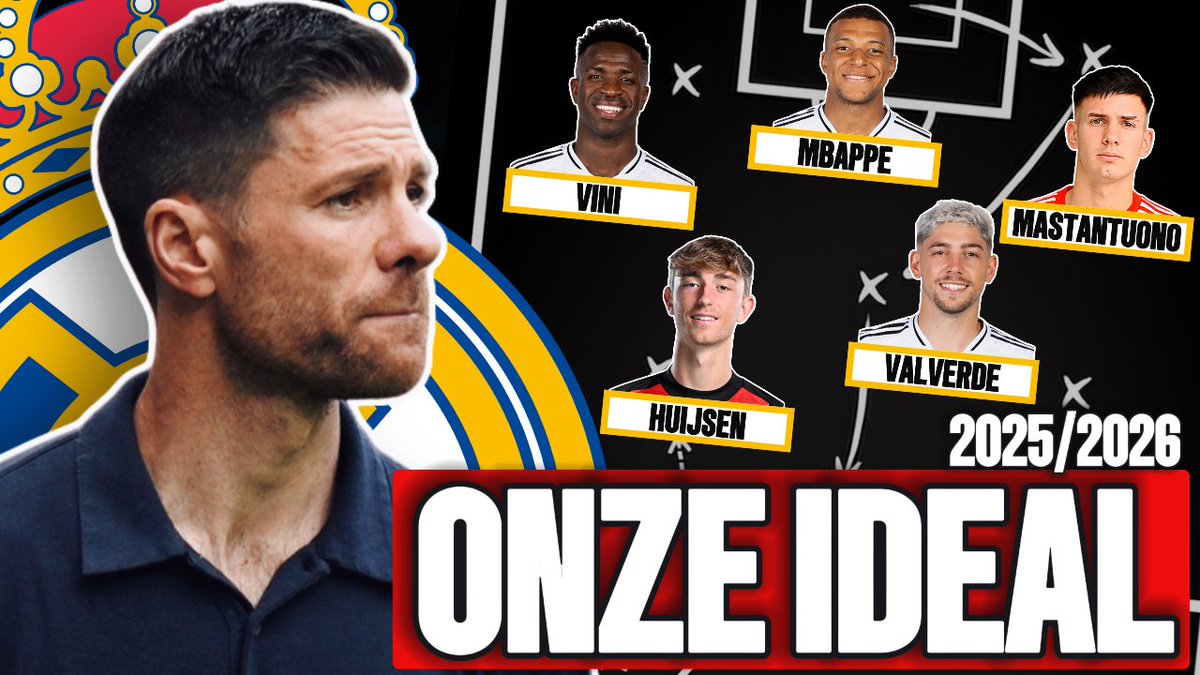 🚨🎥| NOUVELLE VIDÉO :

« Mon ONZE IDÉAL du REAL MADRID version XABI ALONSO ?! ANALYSE TACTIQUE ! 🤯 »

Un MAX de RT les potes pour ma vidéo et contrer l’algorithme du réseau ! 👀❤️

Lien de la vidéo YouTube :
taap.it/l8sQjP
taap.it/l8sQjP