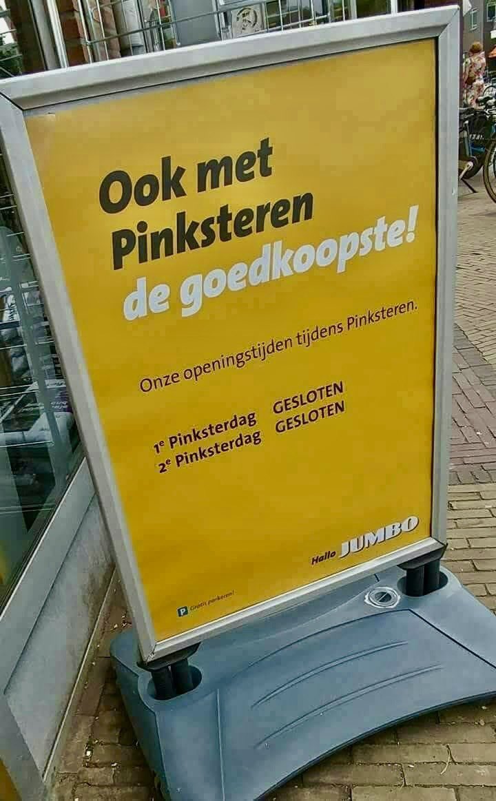 Humor_en_lol's tweet image. Hallo Jumbo! 🫣😆😂

#Pinksteren
