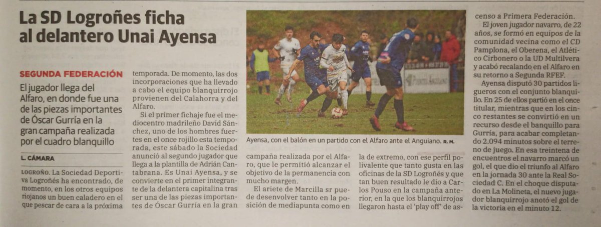 SD Logroñes EB #SegundaFederacion 🍇 👣 tweet media