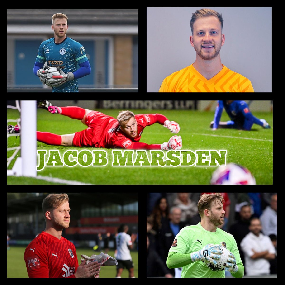 🅹🅰🅲🅾🅱 🅼🅰🆁🆂🅳🅴🅽 28, GK. Played a massive part in Dartfords excellent season (17 clean sheets!) now looking for a new challenge. Top keeper, great person and next club will be lucky to have him as their no.1. If you are looking for a quality keeper, look no further!