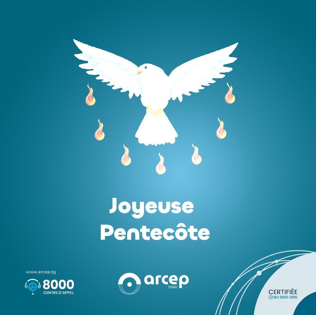 Bonne fête 🥳 à tous!
#pentecôte #arceptogo
