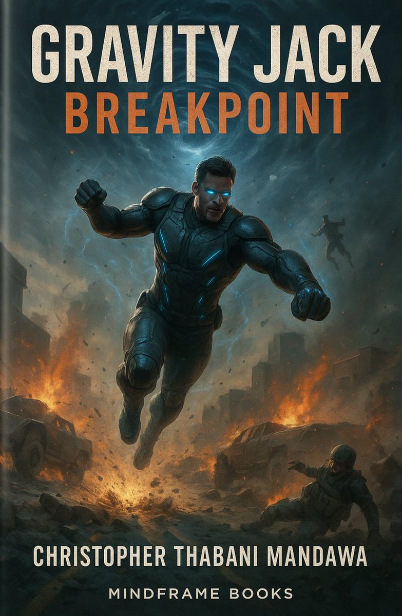mindframebooks's tweet photo. 🚀 Coming 16 August 2025!
Gravity Jack: Breakpoint by Christopher Thabani Mandawa hits Amazon Books!
A gravity-defying superhuman. A world on edge. A punch like an asteroid.
Don't miss this explosive debut
#GravityJack #SciFi #Superhero #BookLaunch #AmazonBooks #MindFrameBooks https://t.co/qYAFuYgc14
