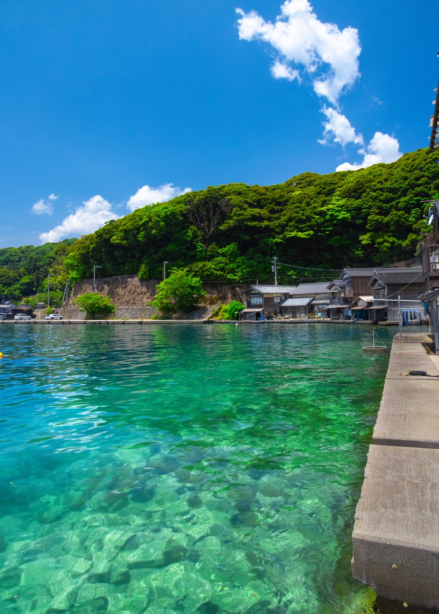 透き通る伊根ブルーに瞳奪われて。