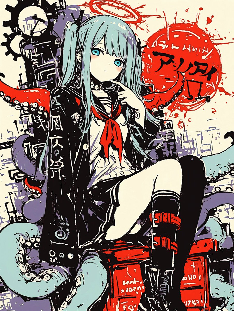 amoria_ffxiv's tweet photo. 初音ミク９９７
#AIArtwork #AIイラスト 
#初音ミク #HatsuneMiku https://t.co/XTQkXFS5QD