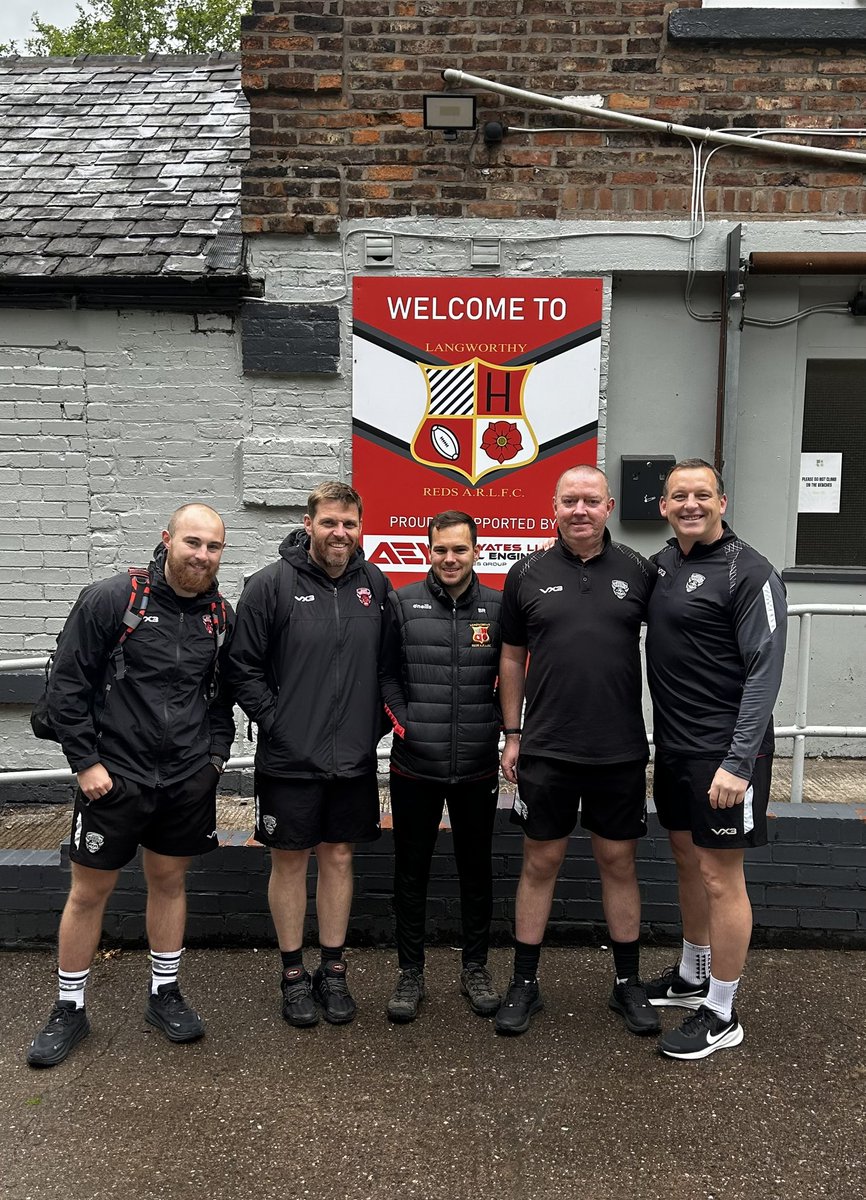 Stage 2 complete, we’ve arrived <a href="/LangworthyReds/">Langworthy Reds</a> 

Great to see the junior games going on this morning as we arrived. Thank you to Bobby Ricci from Langworthy Reds for his support this morning. 

Next stop, <a href="/FollyLaneARLFC/">Folly Lane ARLFC</a>