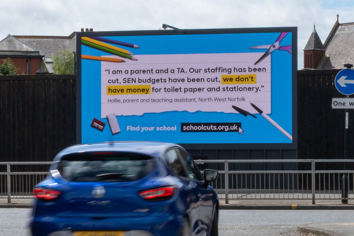 SchoolCuts's tweet image. ⚠️ With 1 in 7 schools in deficit, this week’s spending review means the stakes are high for schools. 

💷 Will Chancellor Rachel Reeves turn the page on 15 years of school cuts and prioritise school funding? 

Make sure you’ve written to your MP: actionnetwork.org/letters/tell-y…