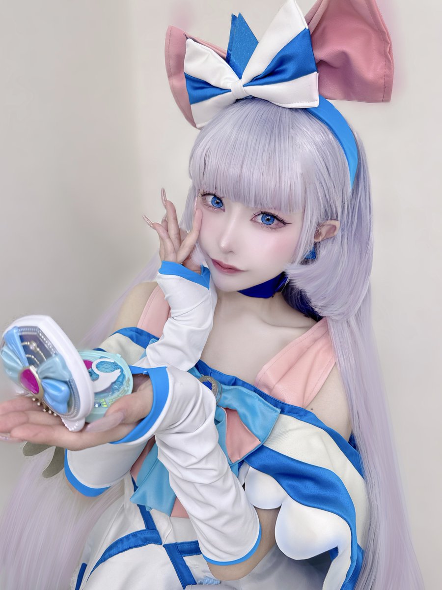 ⟡.·︵‿︵‿୨♡୧‿︵‿︵·.⟡
　　　　
　わんだふるぷりきゅあ！
       キュアニャミー🐈️🩵

⟡.·︵‿︵‿୨♡୧‿︵‿︵·.⟡

#レインボーフレーバーアーリーサマーSP 
#レイフレ #cosplay