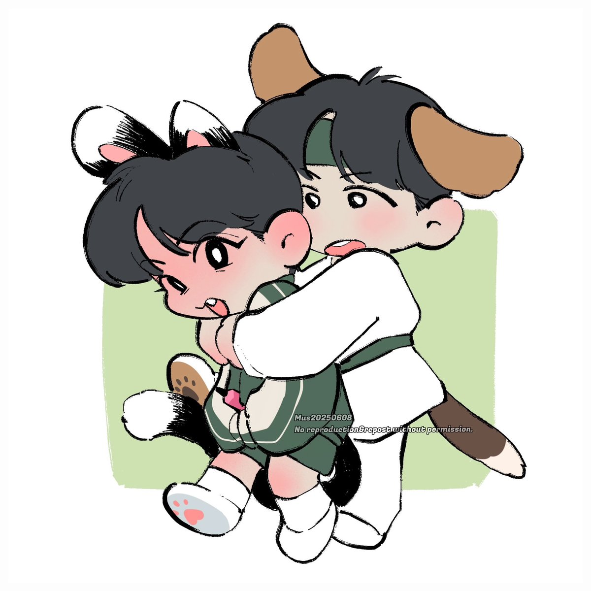 muscookie's tweet image. 比格犬大战奶牛猫1.0
#2min #승밍