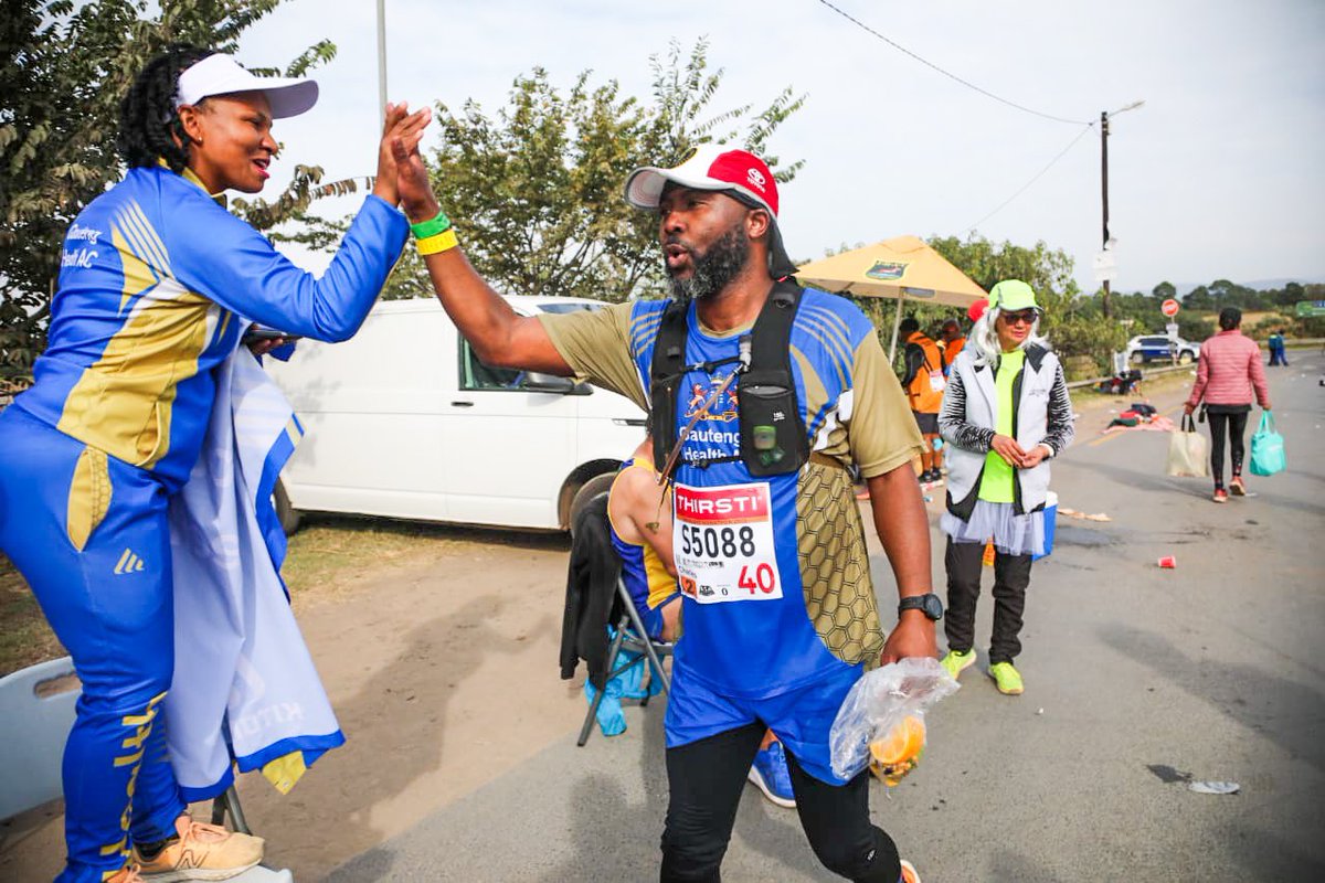 🚂💙 The Blue Train is full steam ahead at the #ComradesMarathon2025!

From start to finish, we run with heart, purpose, and unity. To the finish line is where we’re all goin - together! Go Team Gauteng Health Athletics Club, Go! You make us proud every step of the way. 🏃🏽‍♀️🏃🏾‍♂️💪🏽