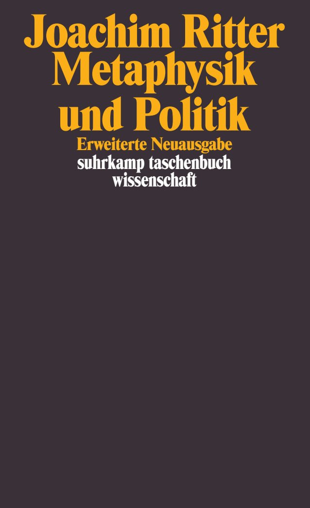 And behind all that: the tradition of the German Bürger, and its update in the works of the Ritter-School.