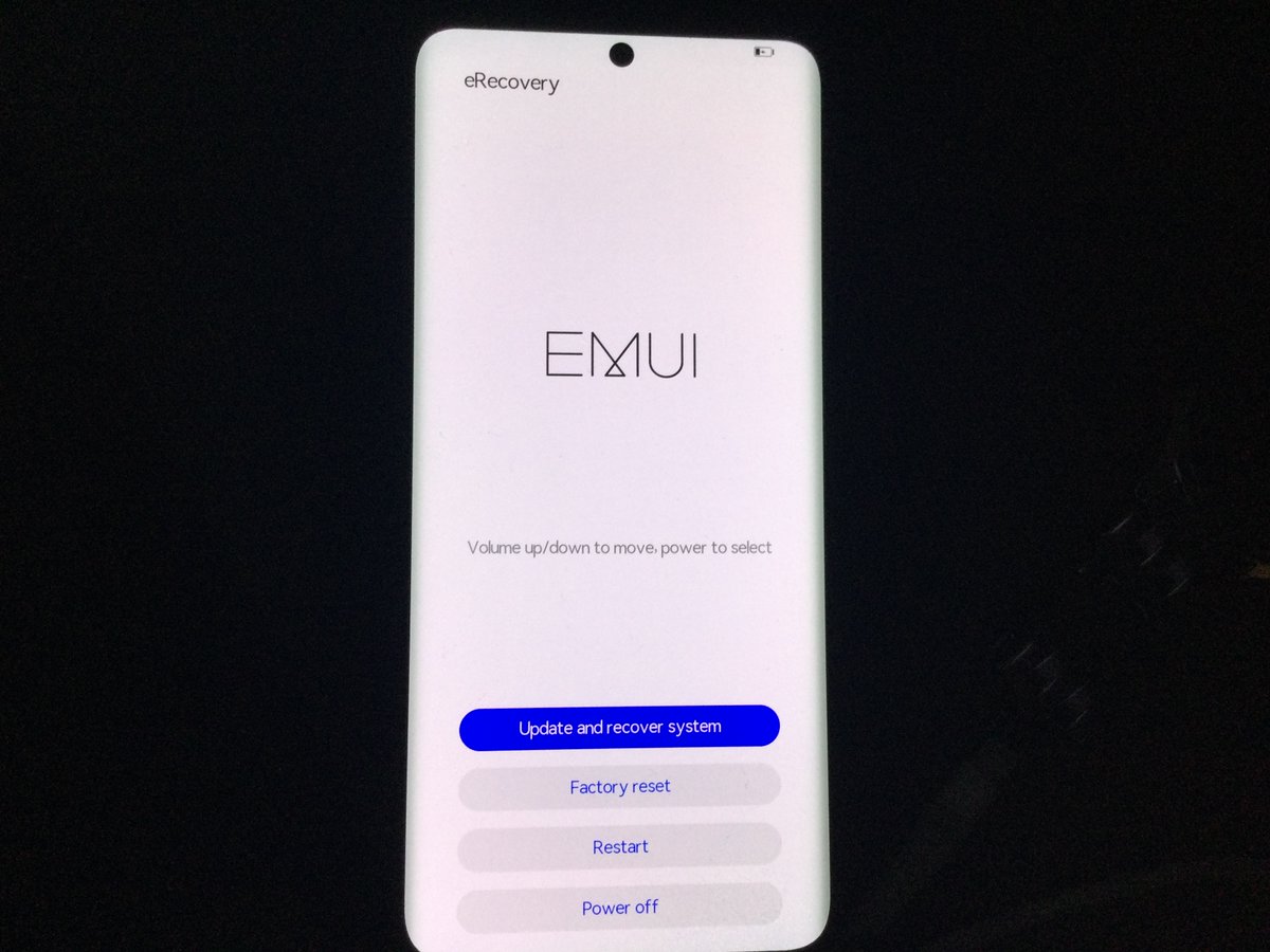 tuticorian's tweet image. My #Huawei P50pro had gone into #eRecovery mode. Since yesterday Wi-Fi firmware was malfunctioning and was not connecting,after that this.If Wi-Fi were working I could have done erecovery with auto update of latest firmware thru Huawei servers.
