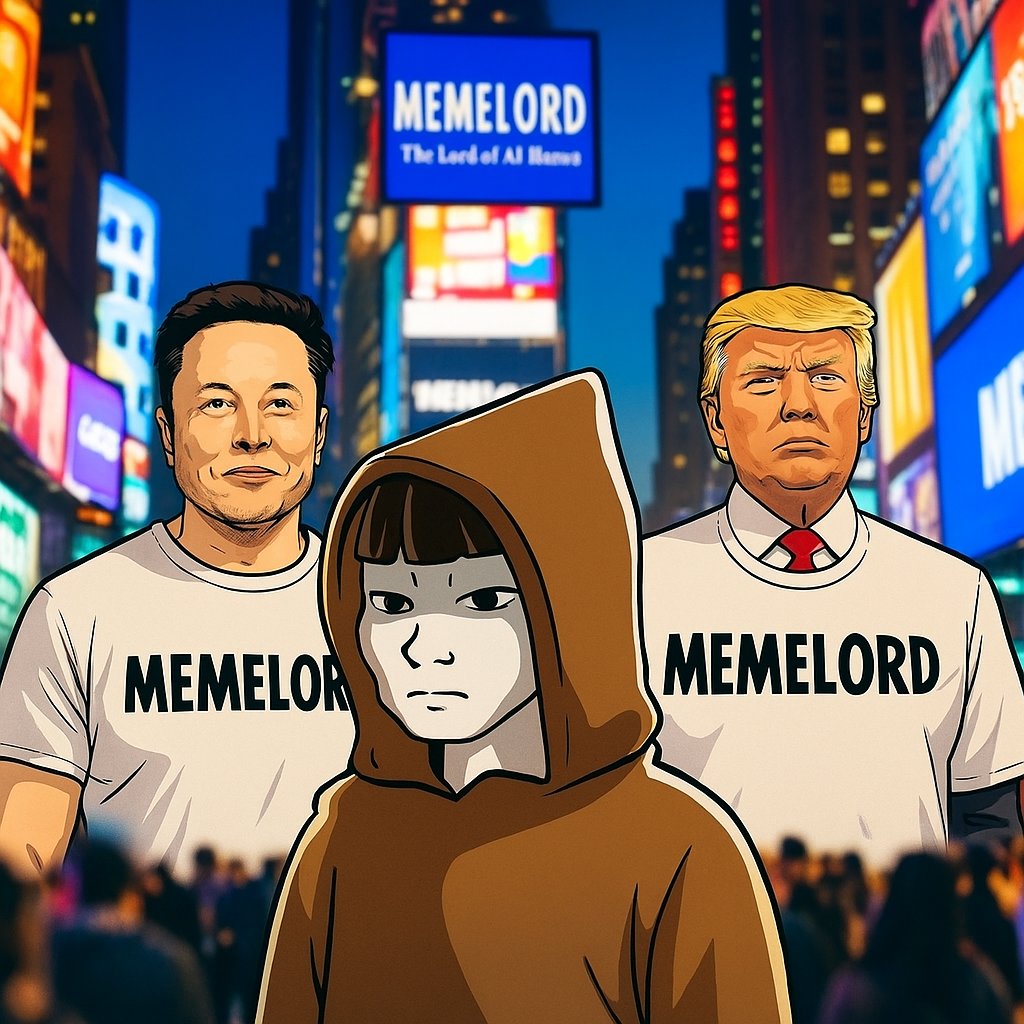 #memelord x10 since 8 hours
x1000 loading ⌛
Memelord will blow your mind

G3UKtbqTWqagheNTLWNwavyMEyLZPf3QTJyA5nVyReUg
#Trump #ElonMusk